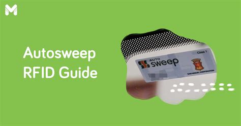 what is autosweep rfid